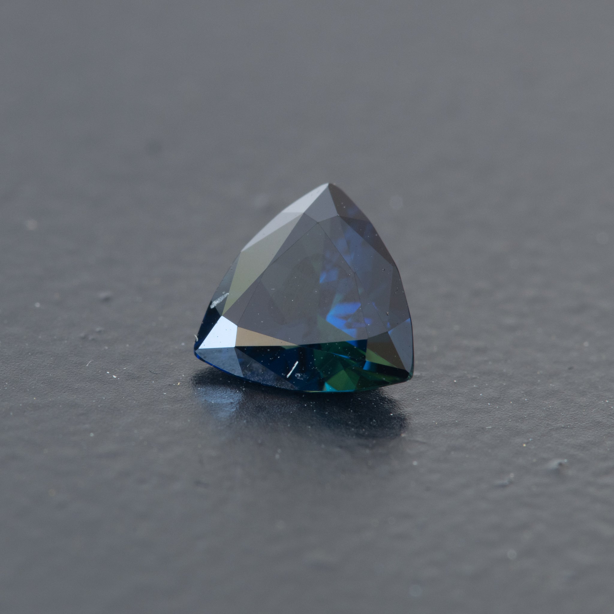 Blue Trilliant Sapphire 0.61 Ct. (S.B.T.056)