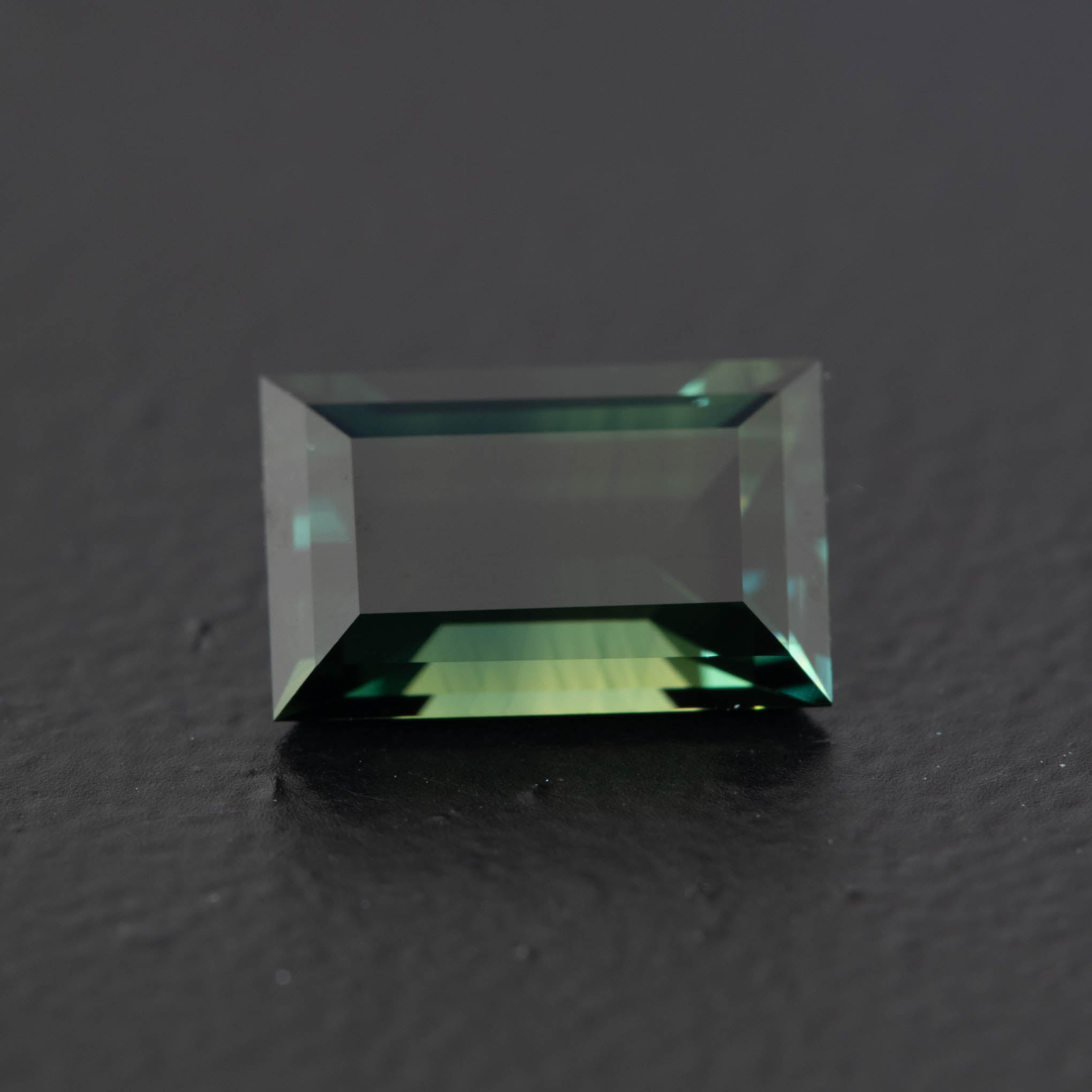 Green Baguette Australian Sapphire 2.42ct