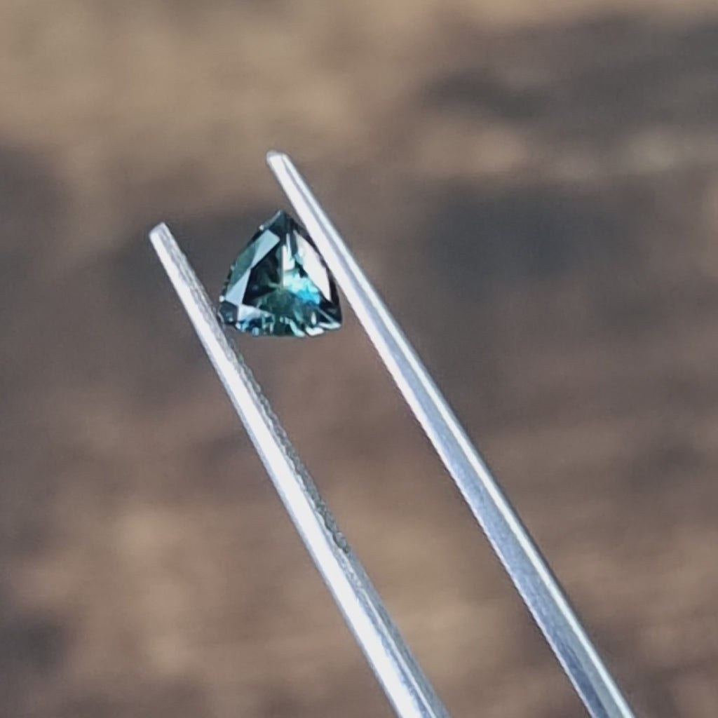 Parti Trilliant Australian Sapphire 0.71ct video